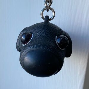The Dog black Labrador keychain + free gift